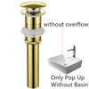 Basin Faucet Gold Bathroom Faucet Mixer Tap Wash Basin Faucet