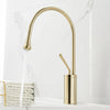 Basin Faucet Single Lever 360 Rotation Spout Modern Brass Mixer Tap