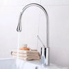 Basin Faucet Single Lever 360 Rotation Spout Modern Brass Mixer Tap