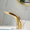 Basin Faucet Tall And Short Deck Mounted Bathroom Sink Mixer Tap