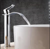 Basin Faucet Waterfall Faucet Brass Bathroom Basin Faucet Mixer Tap