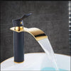 Basin Faucet Waterfall Faucet Brass Bathroom Basin Faucet Mixer Tap