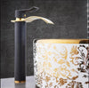 Basin Faucet Waterfall Faucet Brass Bathroom Basin Faucet Mixer Tap