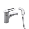 Basin Faucet With Hand Shower Cold And Hot Water Mixer Bathtub Faucet