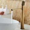 Basin Faucets Antique Bronze Bathroom Sink Faucet Deck Mounted Faucet