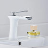 Waterfall Bathroom Basin Faucet Single Handle Brass Sink Mixer Tap