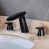 Basin Mixer Faucet Sink Faucet 3 Holes Double Handle Bath Basin Taps