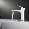 Basin Sink Faucet Hot and Cold Crane Brass Basin Faucet Single Handle