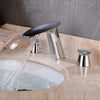 Bathroom Basin Faucet Bathroom Faucet Widespread 3 Holes Sink faucet