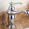Bathroom Basin Faucet Finish Brass Mixer Tap With Ceramic