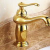 Bathroom Basin Faucet Finish Brass Mixer Tap With Ceramic