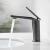 Bathroom Basin Faucet Hot and Cold Single Lever Brass Sink Mixer Tap