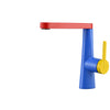 Bathroom Basin Faucet Swivel Hot and Cold Mixer Tap Flip-Cap Design