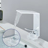 Bathroom Basin Faucets Cold Hot Mixer Crane Tap Waterfall Outlet Tap