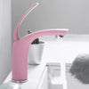 Bathroom Basin Pink Faucet Solid Brass Faucet Sink Mixer Tap