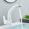 Bathroom Basin Sink Faucet Pull Out Faucet Deck Mount 2 Mode Spout