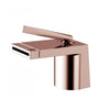 Bathroom Brass Basin Faucet Hot Cold Deck Mount Lavatory Sink Mixer Tap