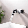 Bathroom Brass Basin Faucet Water Mixer Foldable 2 Functions Sink Tap