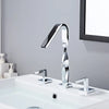 Bathroom Brass Faucet Hot and Cold Water Mixer Tap Basin Sink Faucet