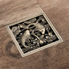 Bathroom Brass Floor Drain Square Antique Bronze Shower Drainage Drain