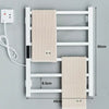 Bathroom Electric Towel Rack Heater Toilet Wall Mount Digital Display