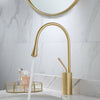 Bathroom Faucet Black Gold Basin Faucet Hot and Cold Sink Brass Faucet