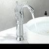 Bathroom Faucet Brass Swan Faucet Wash Tap Hot and Cold Water Tap