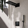 Bathroom Faucet with Constant Temperature Digital Display Wall Shower