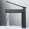 Bathroom Faucet with Hot Cold Water Brass Modern Wash Basin Toilet Tap