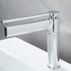 Bathroom Faucet with Hot Cold Water Brass Modern Wash Basin Toilet Tap