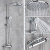 Bathroom Shower Faucet 8 inch Rainfall Shower Head With Hand Shower