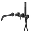 Bathroom Shower Faucet Set With Handshower Diverter Valve Holder