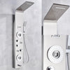 Bathroom Shower Panel LED Waterfall Shower Water Top Spray Temperature