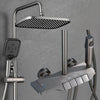 Bathroom Shower System Wall Mounted Shower Faucet Set with Tub Spout