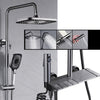 Bathroom Shower System Wall Mounted Shower Faucet Set with Tub Spout