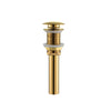 Modern Brass Bathroom Bottle Trap Sink Basin Siphon with Pop-Up Drain