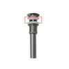 Modern Brass Bathroom Bottle Trap Sink Basin Siphon with Pop-Up Drain
