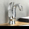 Bathroom Swan Faucet Brass Wash Tap Hot and Cold Water Tap