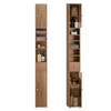 Bathroom Tall Cabinet with Two Doors and Adjustable Shelves