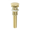 Bathroom Vessel Pop-Up Sink Drain Strainer Brass Drain with Cover