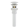 Bathroom Vessel Pop-Up Sink Drain Strainer Brass Drain with Cover