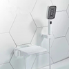 Bathtub Brass Waterfall Mixer Shower Faucet with Handheld Shower Set