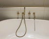 Bathtub faucet With Handspray Faucet Set Wall Bath Shower Faucet