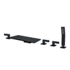 Bathtub Shower Faucet Set Brass Hot and Cold Mixer Tap With Handheld