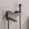 Bathtub Shower Mixer Faucet Brass Tub Mixer Tap with Hand Shower Bidet