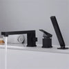 Bathtub Sink Mixer Tap Brass Bathroom Shower Faucet with Hand Shower