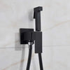 Bidet Faucet Brass Shower Tap Washer Square Shower Toilet Faucet