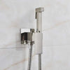 Bidet Faucet Brass Shower Tap Washer Square Shower Toilet Faucet