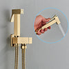 Bidet Faucet Wall Mounted Bathroom Shower Tap Bidet Toilet Sprayer Bidet