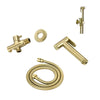 Brushed Gold Bidet Sprayer Toilet Cleaning Hand Spray with Brass Body